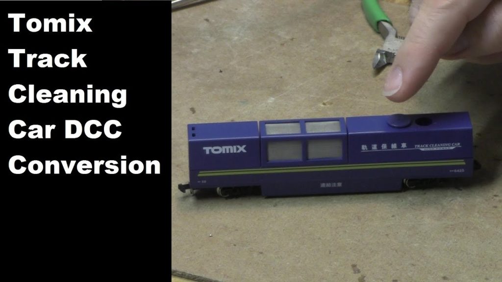 Tomix Track Cleaning Car DCC Conversion