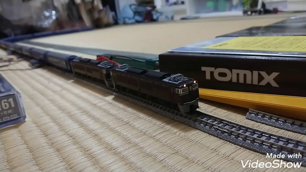 #97 EF63電気機関車！重連！TOMIX限定セットを走行させてみた！ブルトレ客車15両【Nゲージ鉄道模型走行風景】【201903】鉄娘Tetsuko0097