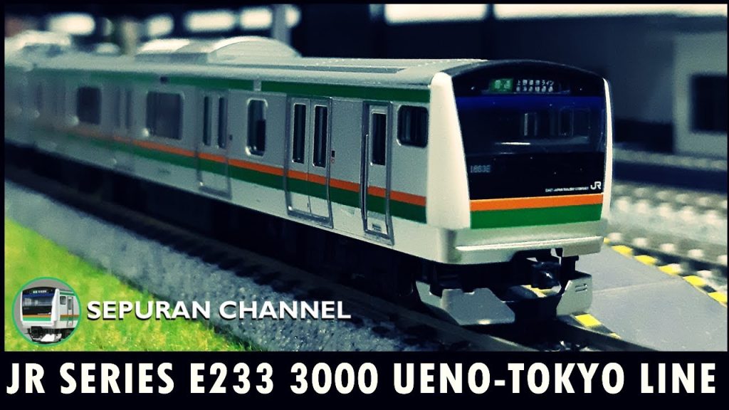 TOMIX JR Series E233-3000 Ueno-Tokyo Line N Gauge Scale Starter Set Train Model – Rolling