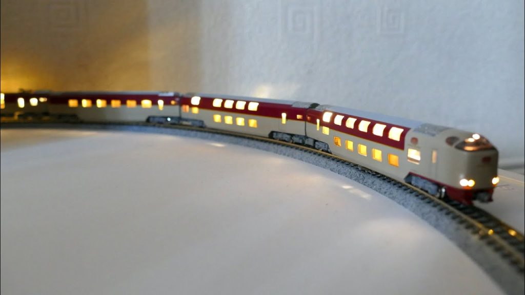 Nゲージ [KATO] • Sunrise Express • How to install LED lights