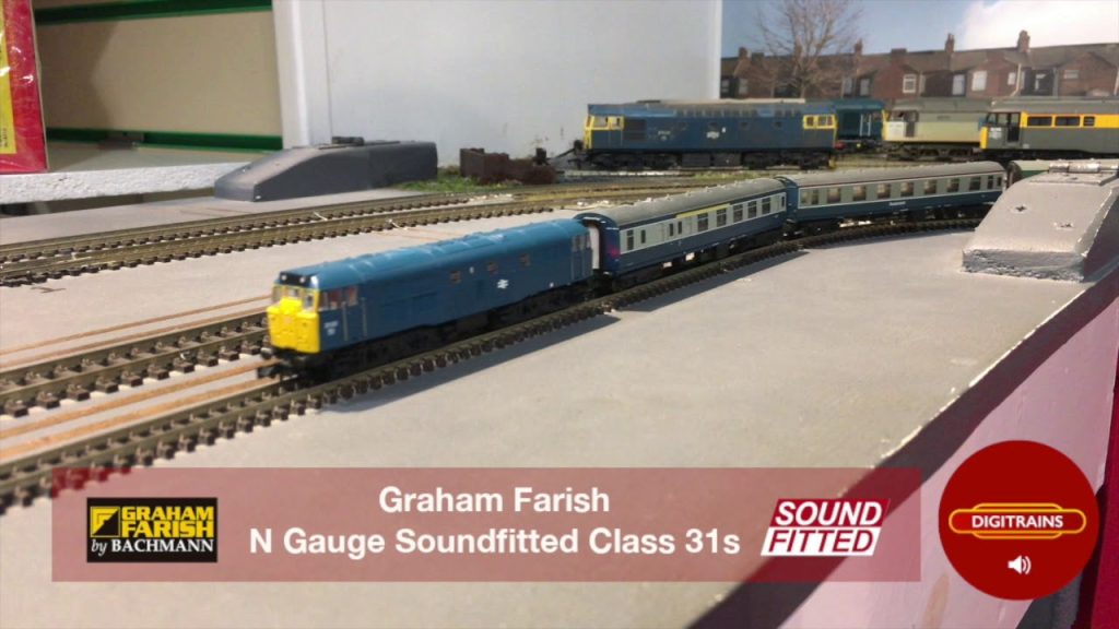 Graham Farish Sound fitted Class 31 DCC Sound N Gauge