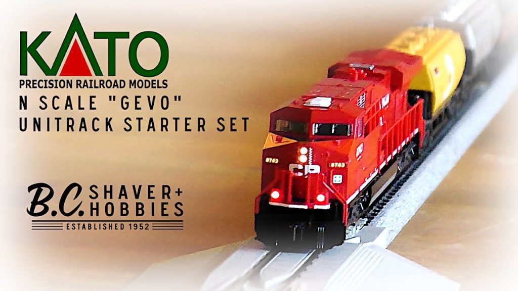 Kato N scale "GEVO" Unitrack Starter Set (Product Review)