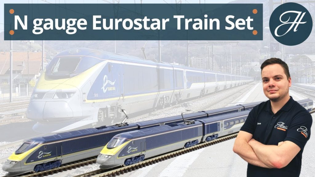 Kato's N gauge 'Eurostar' international train set