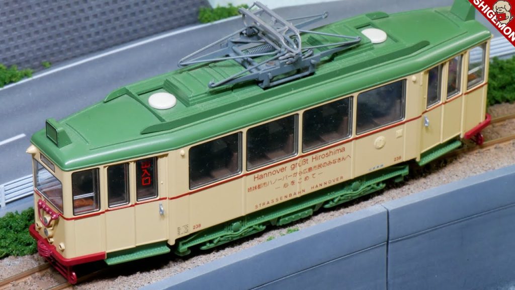 KATO 架線集電ができる鉄道模型 / HOゲージ 広島電鉄200形 ハノーバー電車