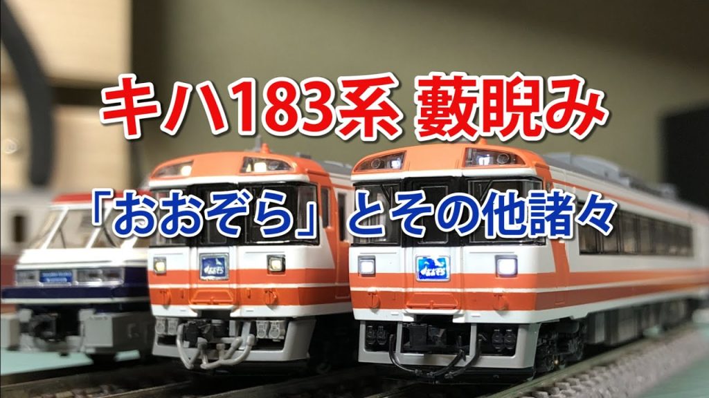 【TOMIX】キハ183系500番台とそのほか【N scale】