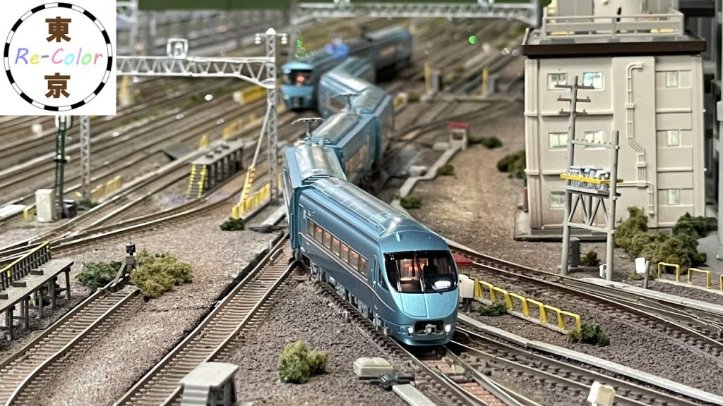 ＜Nゲージ＞小田急ロマンスカーMSE　Modellbahn Spur N Model Railroad Diorama 鉄道模型