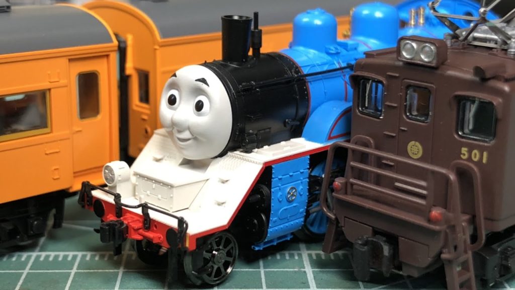 【TOMIX】きかんしゃトーマス号セットを見る THOMAS THE TANK ENGINE【N scale】