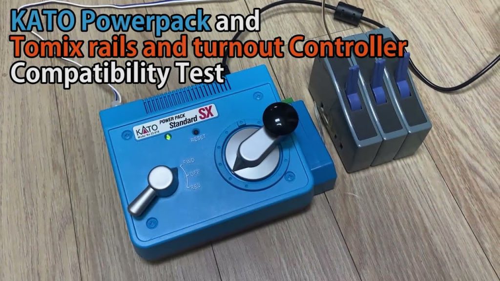 KATO Power Pack and TOMIX Turnout rail/controller Compatibility Test