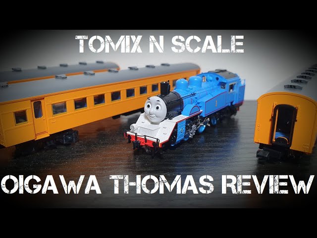 TOMIX N Scale Oigawa Thomas + 3 Coach Pack Review: Best N Scale Thomas Yet? 🛤️🗾🙌