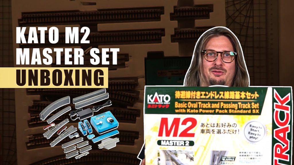 KATO | UNITRACK M2 MASTER TRACK SET Unboxing | #askHearns