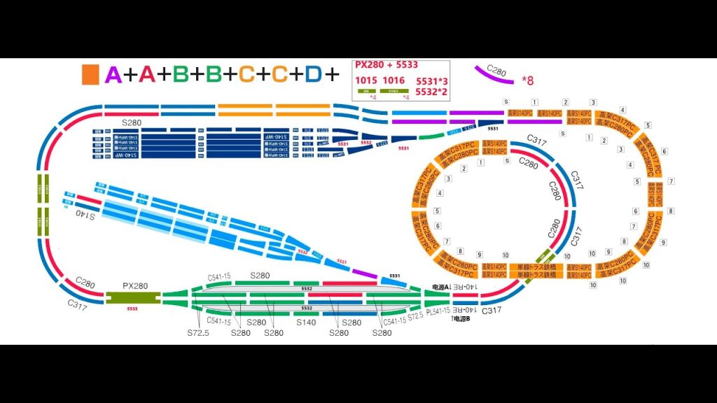 Tomix N scale sandbox layout sharing No.1  N比例 沙盘 布局分享 No.1