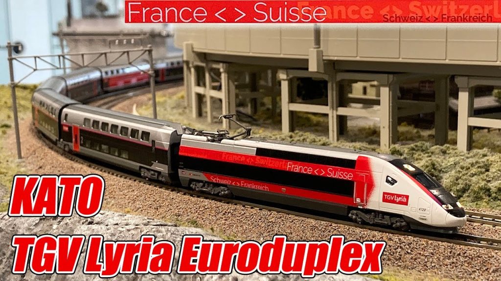 KATO 10-1762 "TGV Lyria Euroduplex" Échelle N /N Scale / Spur N/ N-Spoor/ Nゲージ