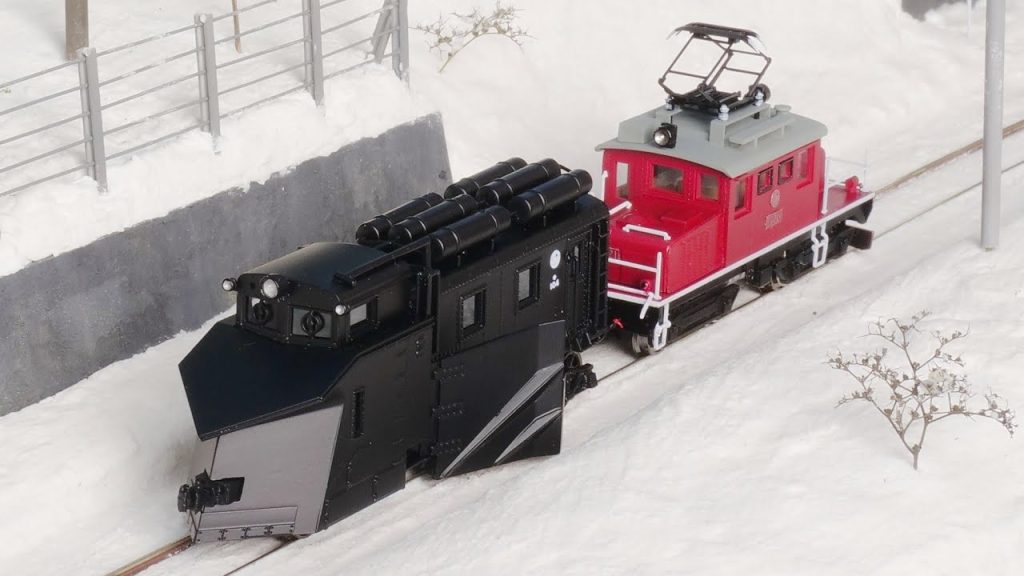 【冬の守護神】ワールド工芸 キ100形 ラッセル式除雪車 / 鉄道模型 Nゲージ