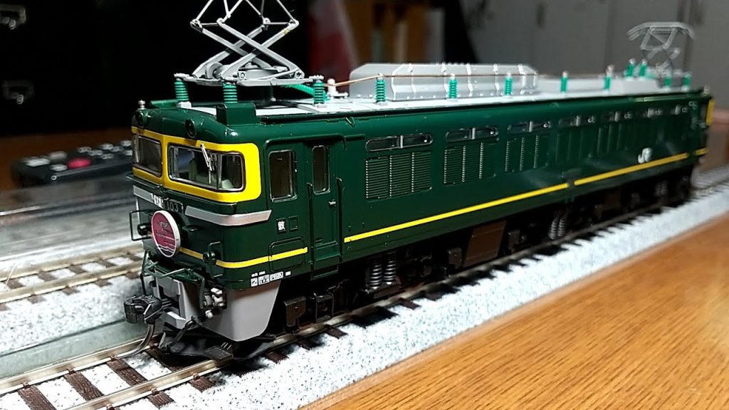 【鉄道模型】16番（HO）/TOMIX　EF81トワイライト色プレステージモデル動きました！