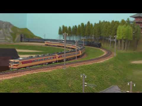 【鉄道模型】天賞堂C61特急はつかり+TOMIXキハ181系はまかぜ（その4）【トレインドリーム】