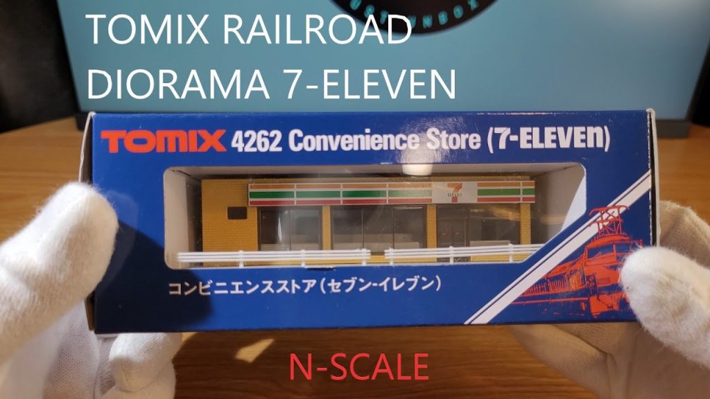 Tomix 4262 7-Eleven Store N Scale Diorama: Adding Realism and Detail to Your Railroad Layout