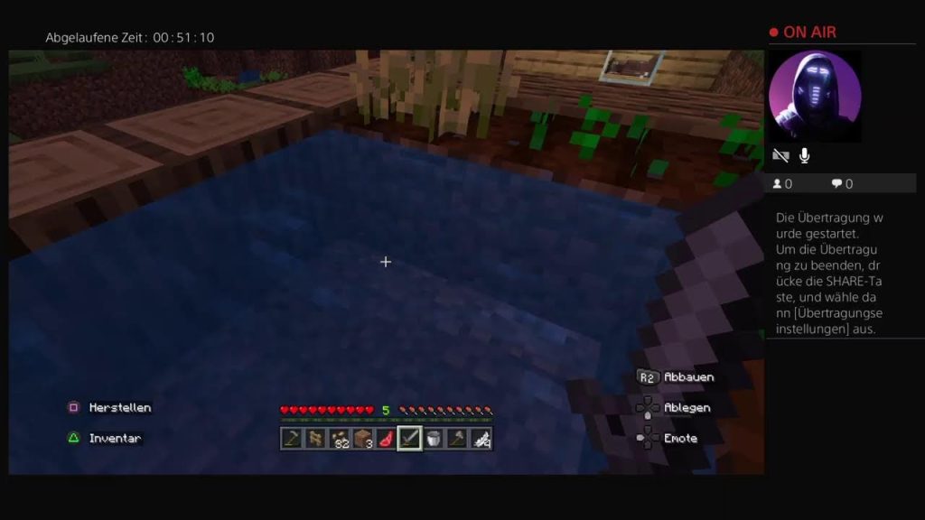 Minecraft strem mit Freund online gruselig