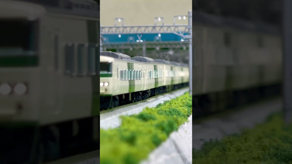 Nゲージ 185系 特急踊り子 #みけ鉄道模型 #TOMIX #鉄道模型 #modeltrains #自宅レイアウト