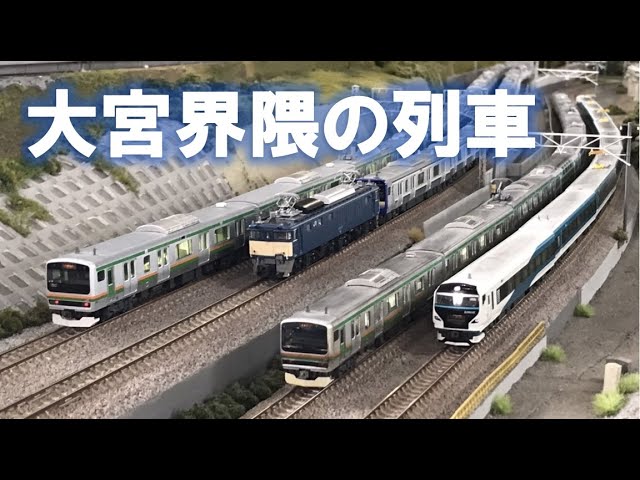 ＜Nゲージ＞東北新幹線、高崎線、上野東京ラインなど大宮界隈の列車　 Modellbahn Spur N Model Railroad 鉄道模型