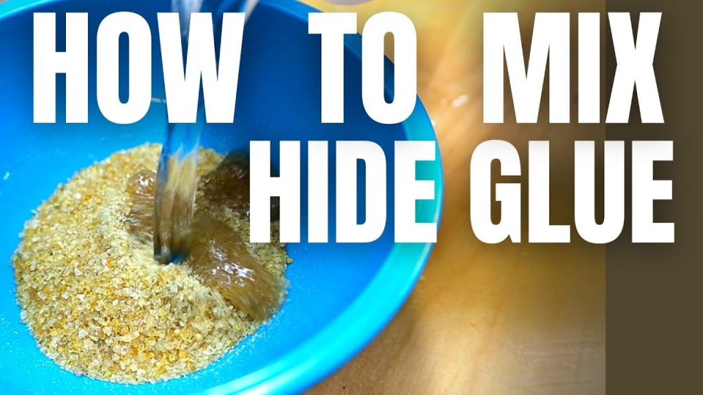 How to Mix Hot Hide Glue- Essentials