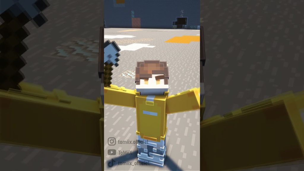 Ce pote trop déterminé sur Minecraft !