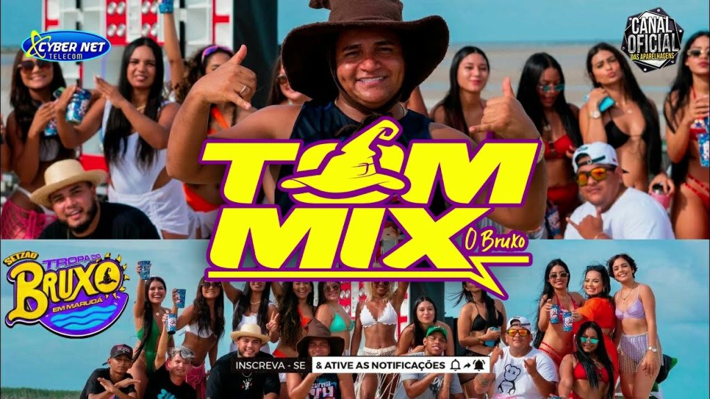 DJ TOM MIX ( TOM MIX O BRUXO ROCK DE FIM DE ANO ) ROCK DOIDO FIM DE ANO 2023/2024 - PRAIA DE MARUDÁ