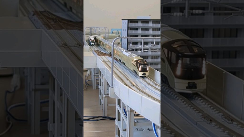 #四季島 #サフィール踊り子 ▼Nゲージ N-scale model, KATO “Saphir Odoriko” & TOMIX “TRAIN SUITE SHIKISHIMA” #shorts