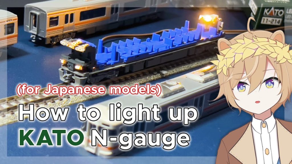 💡🚃 Interior lights on N-gauge Model Trains! (for KATO)