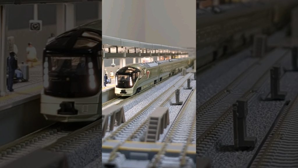 #四季島 #TOMIX ▼N-scale model, J.R. East Japan Type E001 “TRAIN SUITE SHIKI-SHIMA”. #shorts