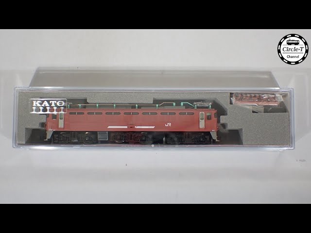 【開封動画】ホビーセンターカトー 3067-A EF81 300 JR貨物更新車（ローズピンク）タイプ【鉄道模型・Nゲージ】