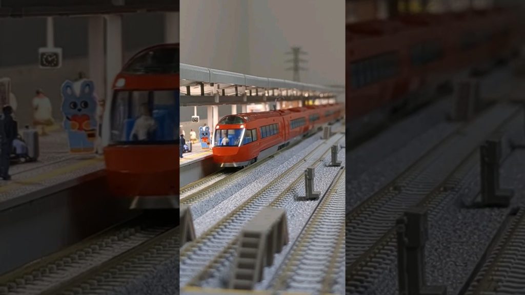 #GSE #おだきゅうのもころん ▼TOMIX N-scale model, ODAKYU Series 70000 “GSE:Graceful Super Express”. #shorts