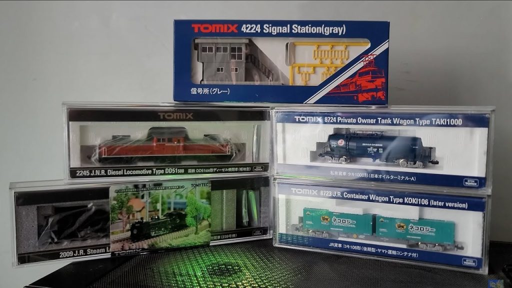 [Unboxing] TOMIX -  (1:150) 2009, 2245, 4224, 8723, 8724