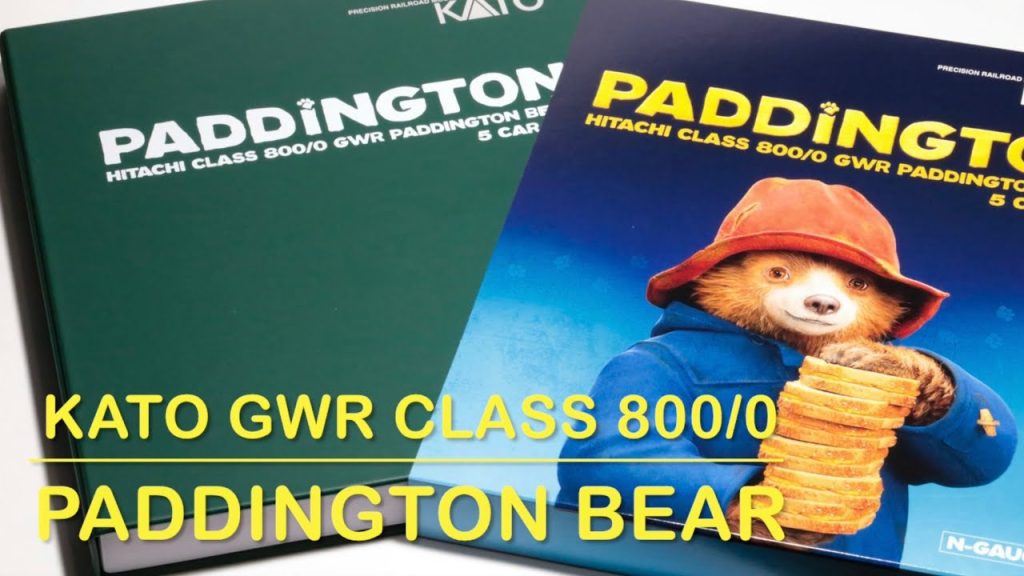 KATO 10-1673 N-Gauge GWR Class 800/0 “Paddington Bear”