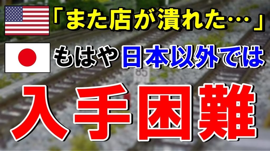 【海外の反応】『日本製の精巧さがダントツすぎて価格も高騰！』日本の専門店で簡単に手に入るある種の「模型」に大金を積む外国人が続出！【THE日本】