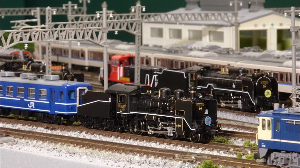 C56 160 SL北びわこ号の様々な編成パターンNゲージレイアウトで楽しむ！N scale model railroad layout