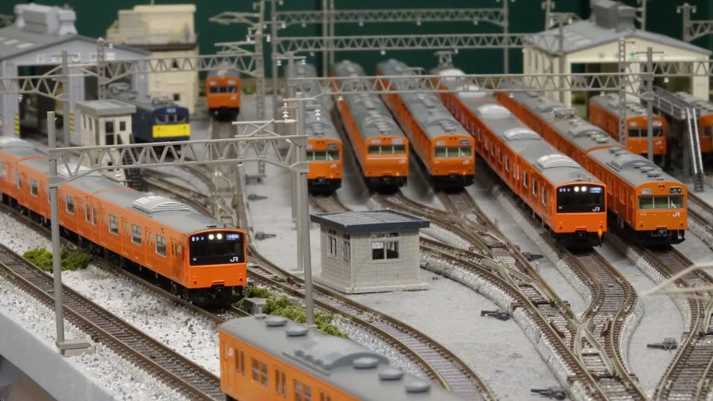 TOMIX 201系30N更新車 大阪環状線をNゲージ鉄道模型レイアウトで楽しむ！N scale model railroad layout