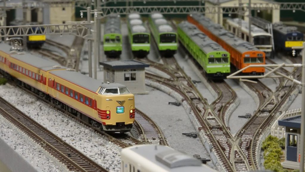 381系「やまとじライナー」をNゲージ鉄道模型レイアウトで楽しむ！N scale model railroad layout