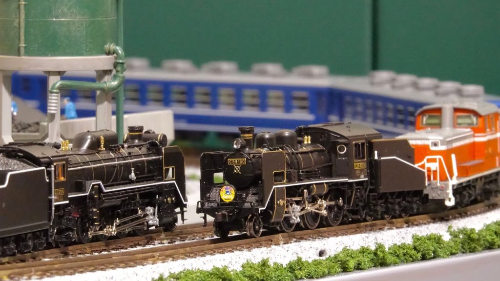 ありがとうC56やまぐち号をNゲージレイアウトで楽しむ！N scale model railroad layout