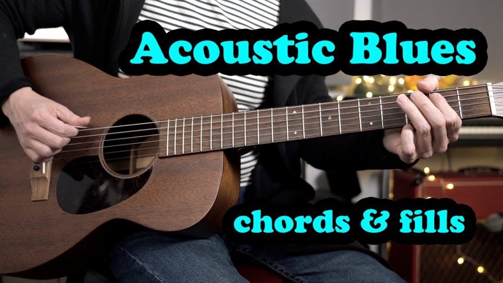 How to mix chords & fills on an acoustic blues