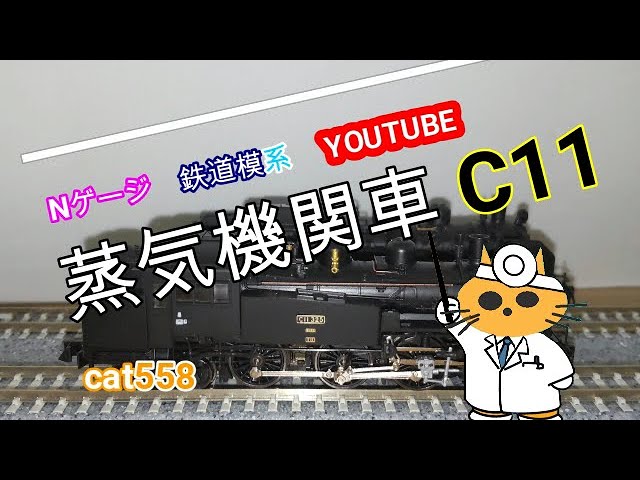 Nゲージ　蒸気機関車 C11　KATO　TOMIX　マイクロエースのモデルを見ながら実機についても少しだけ調べてみました。