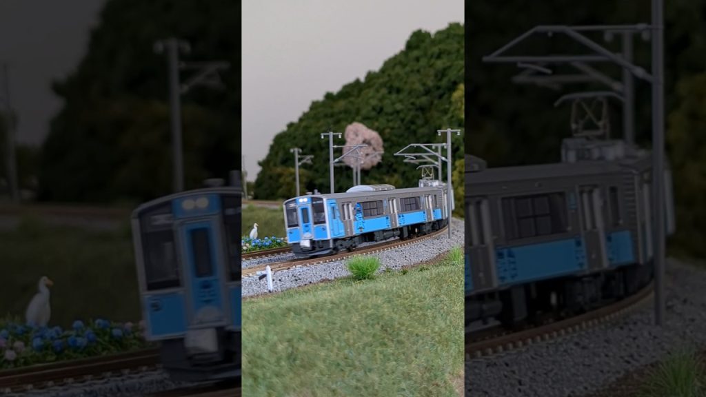 【Nゲージ】#青い森鉄道 #701系 ▼KATO N-scale model, Passenger Car Series 701 Aoimori Railway. #shorts