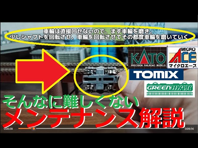 【Nゲージ比較】各メーカーのNゲージの動力車のメンテナンス方法を紹介します【鉄道模型】#Nゲージ #動力車 #メンテナンス