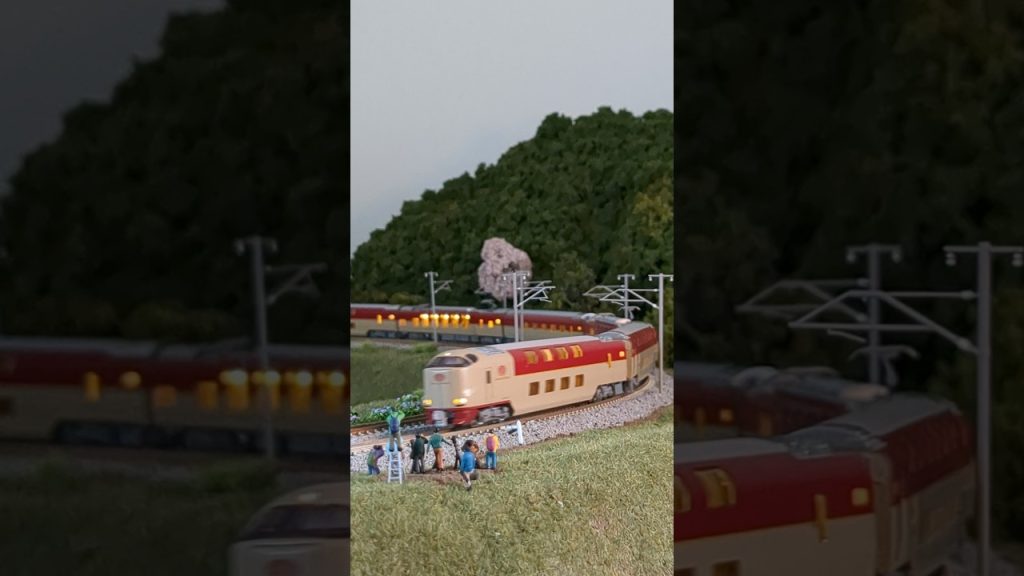 【Nゲージ】#サンライズエクスプレス #285系 ▼KATO N-scale model, J.R. Series 285-3000 ”Sunrise Express“. #shorts