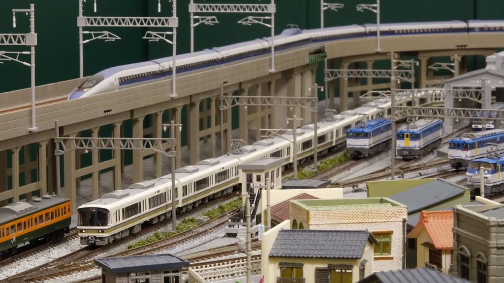 500系「のぞみ」がいた在りし日の東海道をNゲージ鉄道模型で楽しむ！N scale model railroad layout