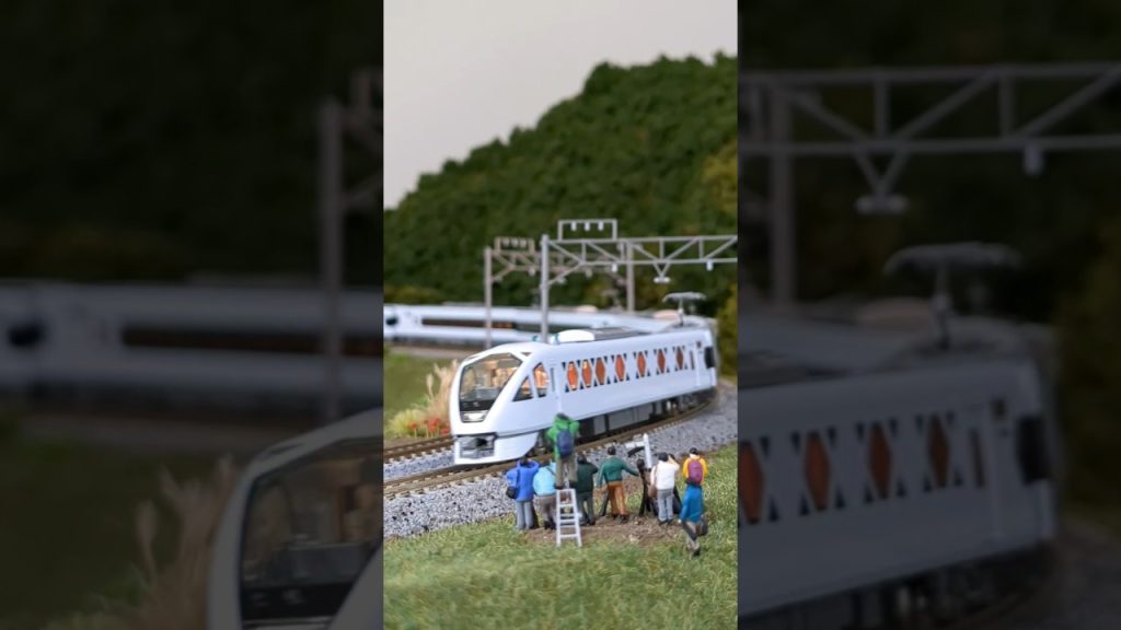 【Nゲージ】#スペーシアX  ▼TOMIX N-scale model, TOBU RAILWAY Series N100 “SPACIA X”. #shorts