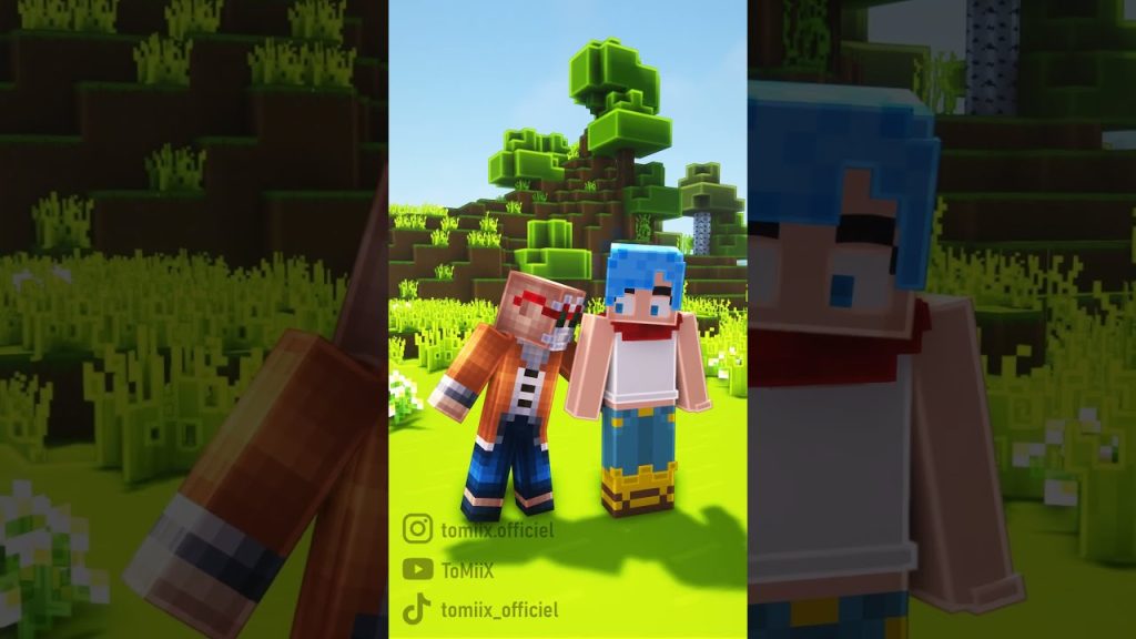 Si les animes se passaient dans Minecraft !