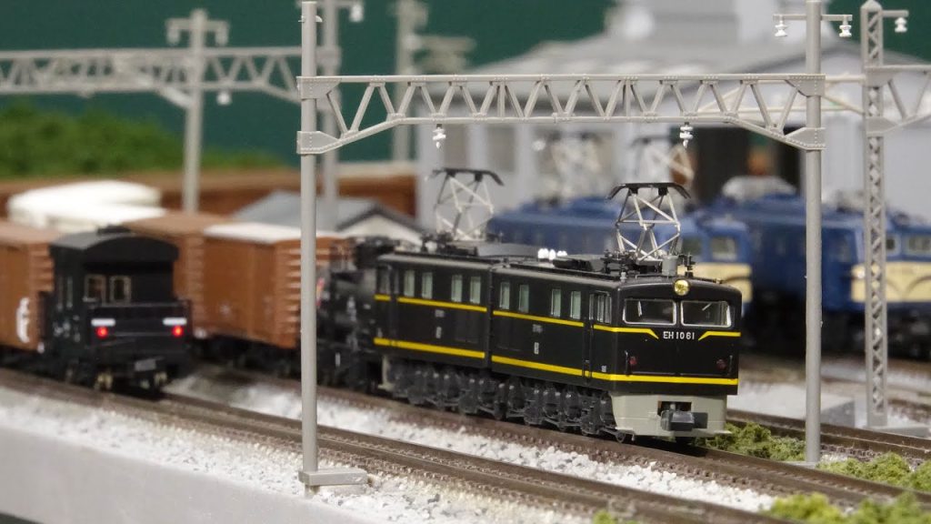 マンモス機関車EH10をNゲージ鉄道模型レイアウトで楽しむ！N scale  model railroad layout