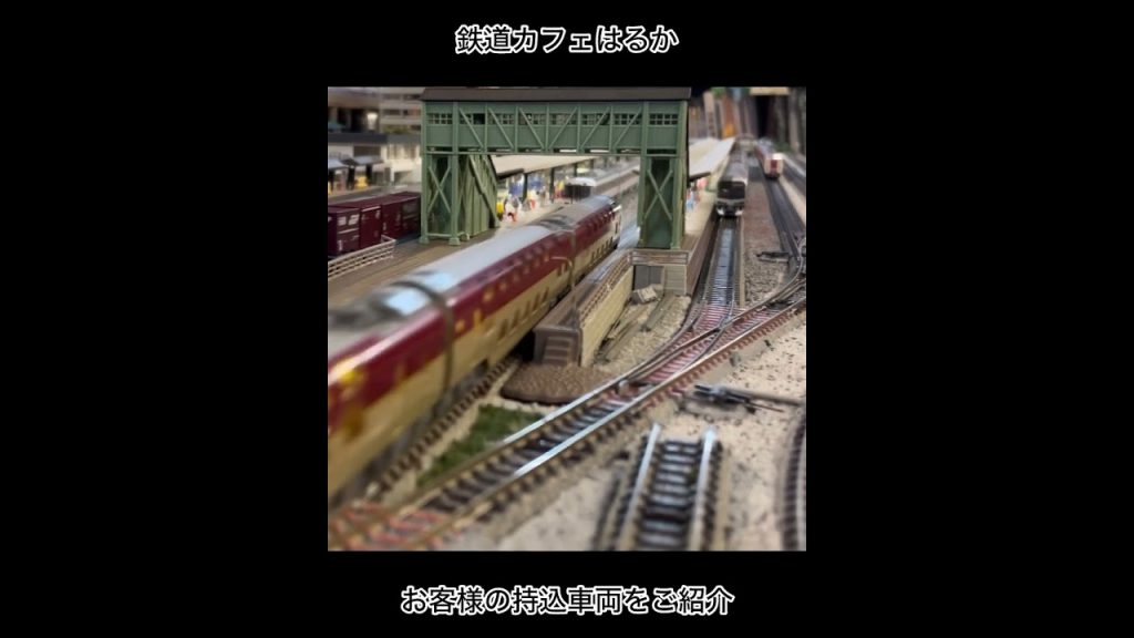 半ライズ【鉄道模型Nゲージ走行】鉄道カフェはるか#鉄道模型#鉄道カフェはるか#nゲージ #Model railway warehouse