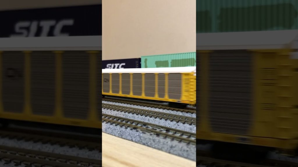 Nscale UP No.3 autorack train #nscale #up #kato #nゲージ #貨物列車