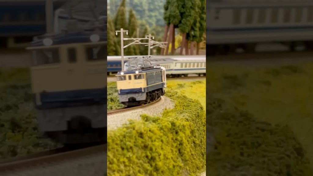 ユーロライナーと和式客車あすか　#nゲージ #鉄道模型 #modelrailroad